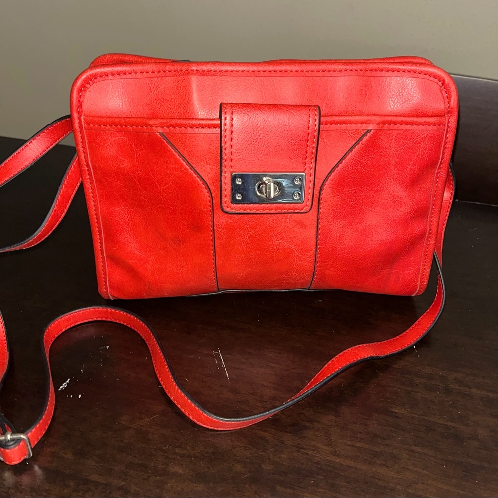 Merona Red Shoulder Bag